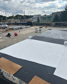 Flat roof membrane installation for TPO replacement